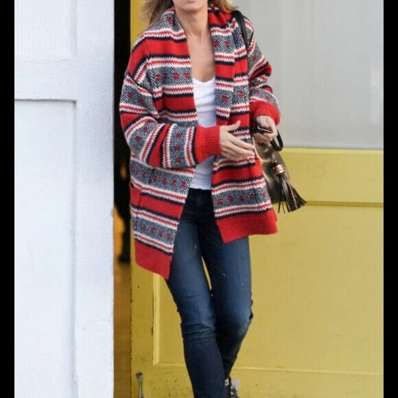 Juicy Couture Wool Chunky Cardigan Sweater Size S - Picture 3 of 8